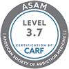 Aviary Recovery Center is CARF Accredited - ASAM 3.7